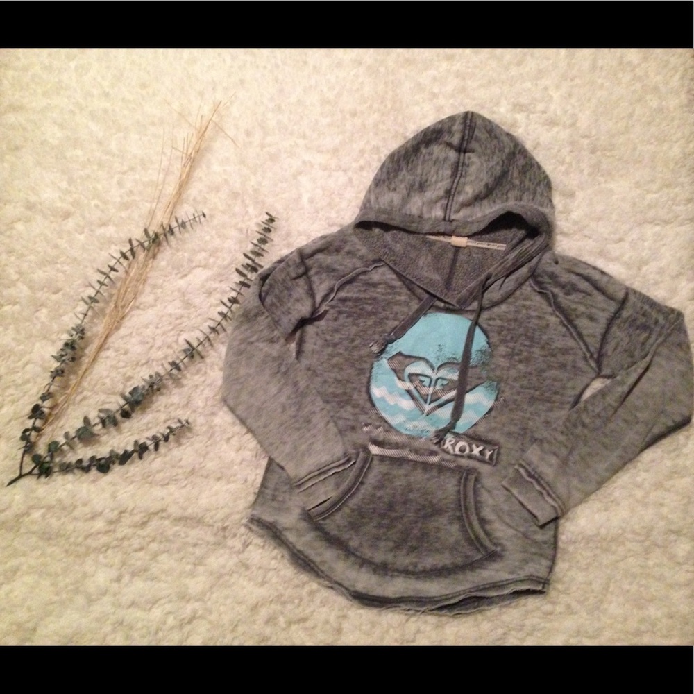 Grey Roxy Hoodie